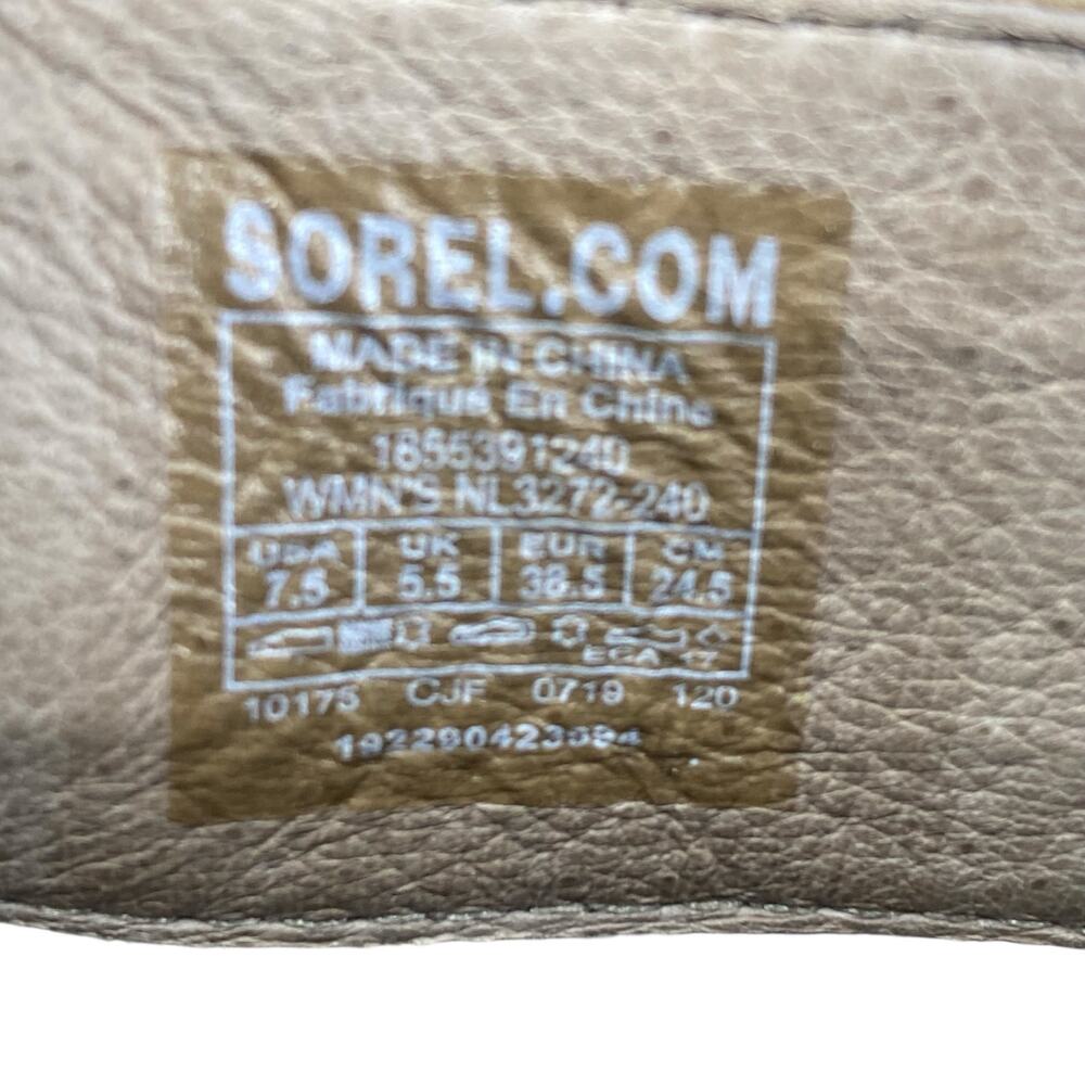 Sorel Women’s Joanie Brown Gladiator Wedge Sandal Size US 7.5 - Picture 10 of 10